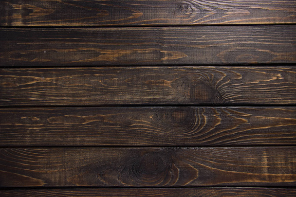 Texture of dark aged wood - Foto, imagen