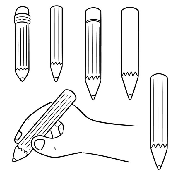 vector conjunto de lápiz
 - Vector, Imagen
