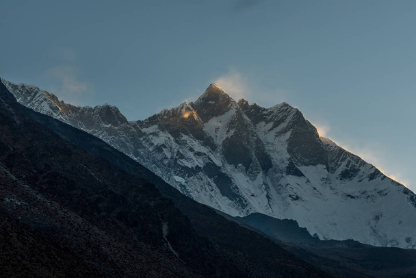 Falu Dingboche, az Everest Base Camp Trek-tól Tengboche Dingboche, Nepál - Fotó, kép