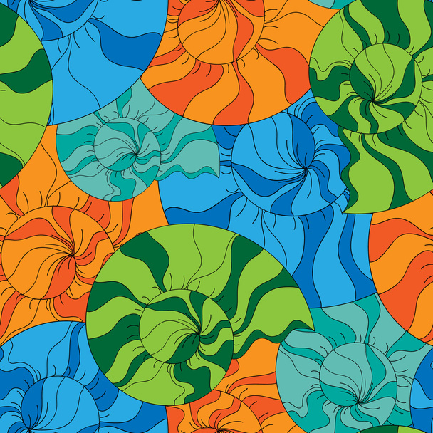 vector seamless multicolor pattern - Vector, Image