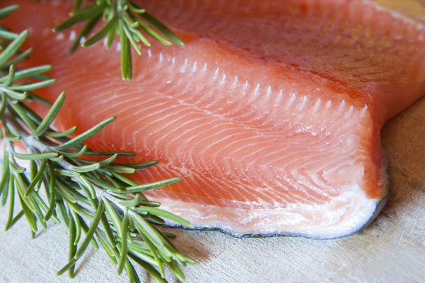 Fresh salmon - Foto, Imagem