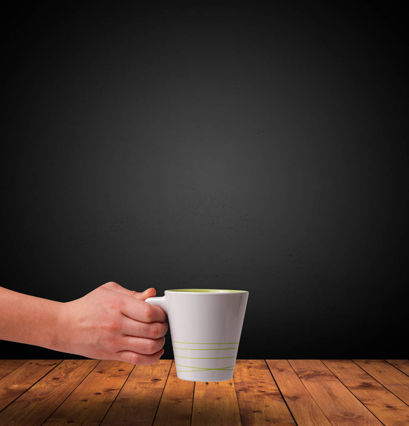 Cup of drink on the table - Photo, Image
