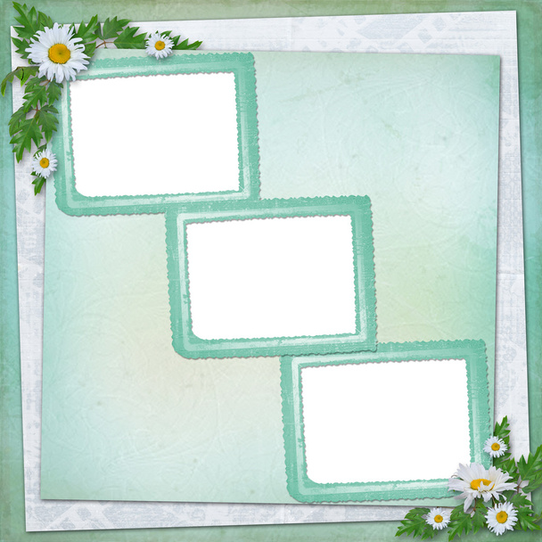 Grunge paper in scrapbooking style - Photo, image