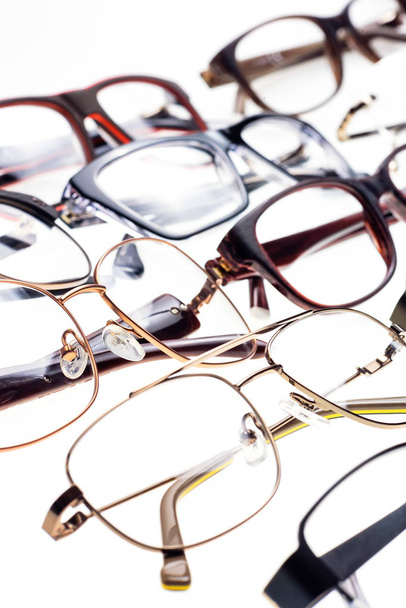 Beautiful modern glasses all shapes and sizes - Photo, Image
