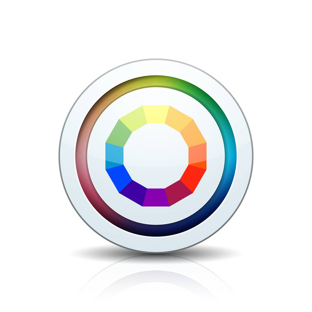 color wheel palette  - Vector, afbeelding