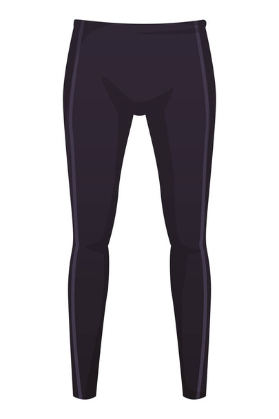 Male fitness pants - Vector, Image