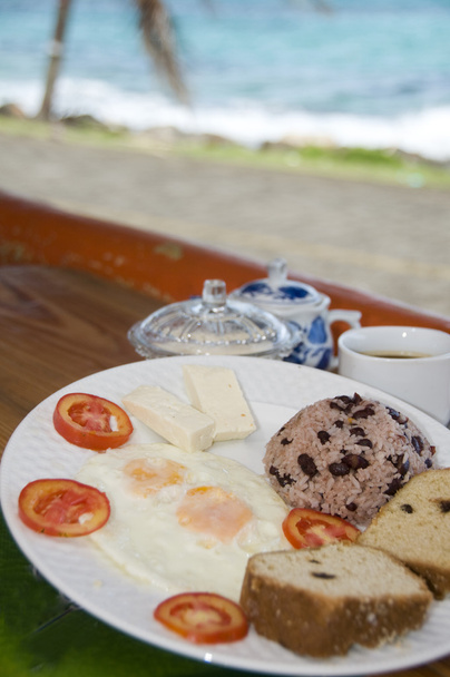 Nicaragua desayuno típico
 - Foto, imagen