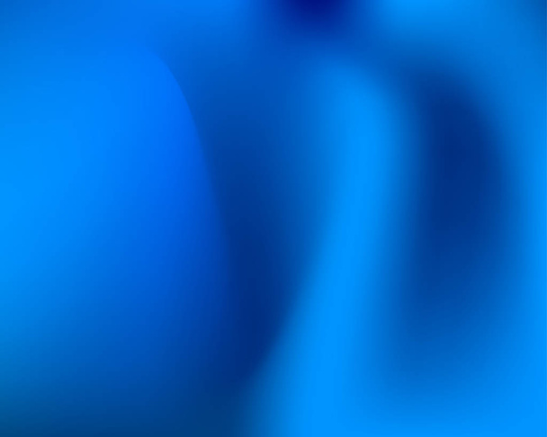 魔法の群青色の波状のバナー - ベクター画像