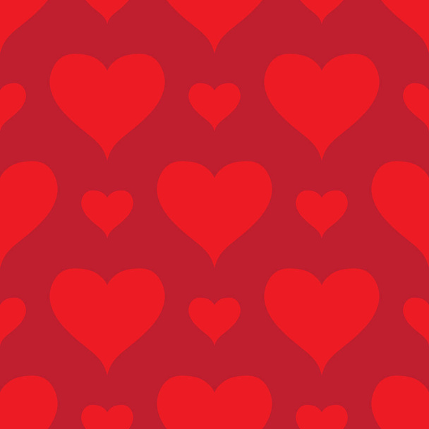 Pattern St. Valentine's Day color - Vector, Image