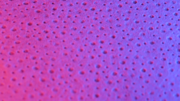 Textury papírové utěrky v moderním ultrafialové světlo closeup zblízka - Záběry, video