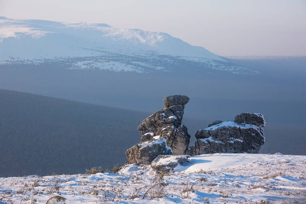 Погода на плато Manpupuner, Республика Коми, Россия - Фото, изображение