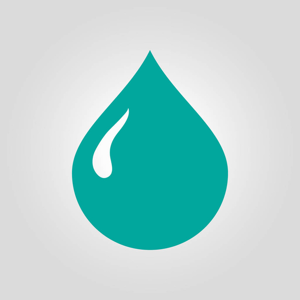 Oil character. Petroleum icon. Blood donation. Flat style. - Vector, Image
