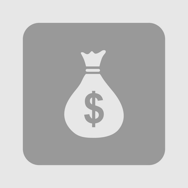 Dollar USD currency symbol. Flat design style.  - Vector, Image
