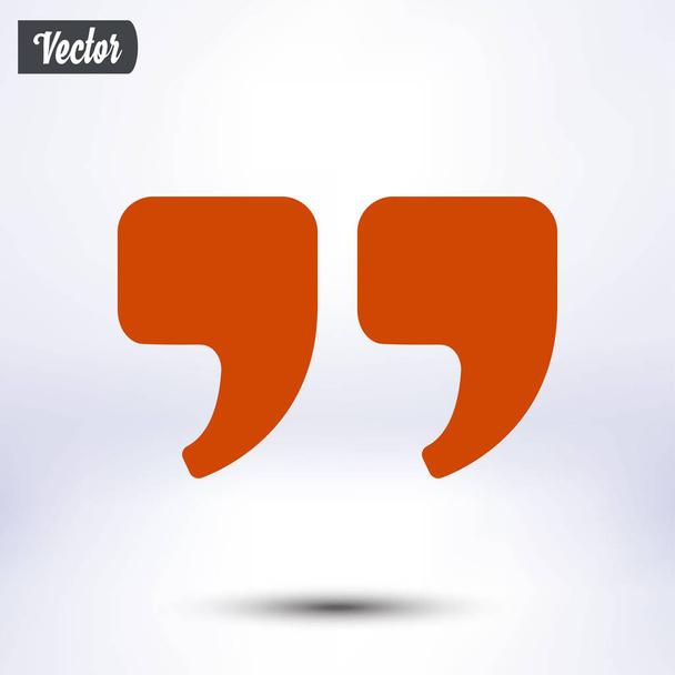 Speech icon. Dialog symbol. Chat quote sign. - Vector, Image