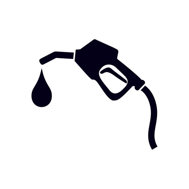 ícone simples do bico da bomba de gasolina, ilustração vetorial
 - Vetor, Imagem