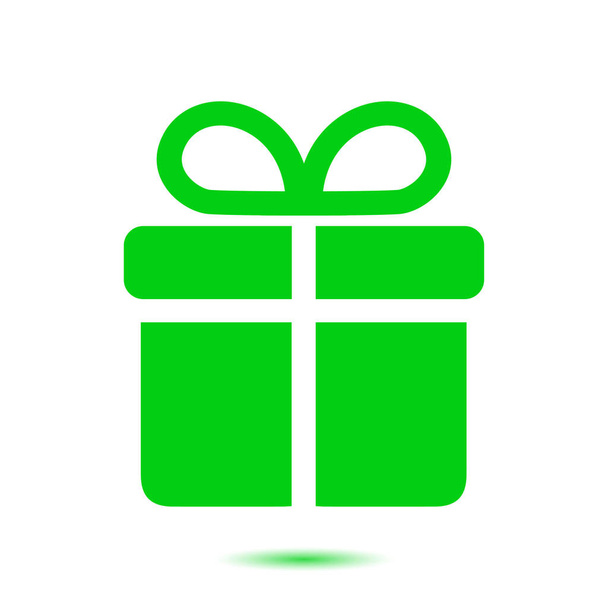 Gift box  icon. Present - a personal offer. Gift wrapping. - Vector, Image