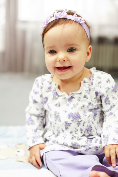 Smiling baby - Фото, изображение