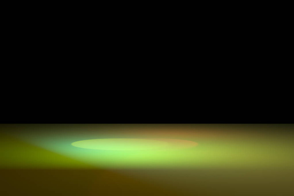 Kolorowe oświetlenie tła, renderowania 3d - Zdjęcie, obraz