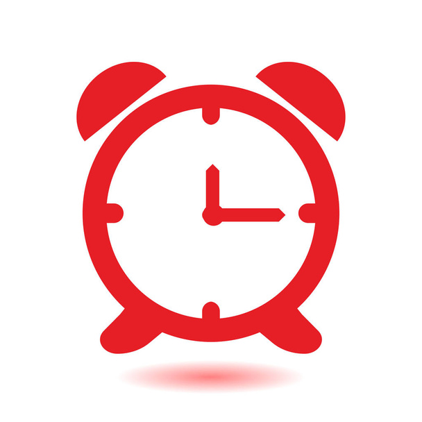 Open hours a day. Clock face. Flat design style. - Vector, Image