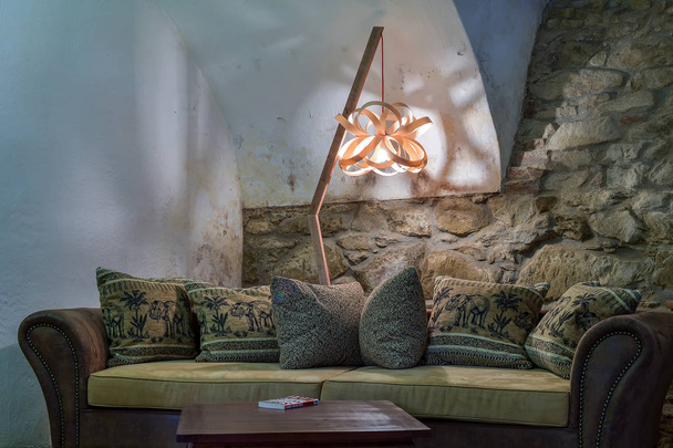 big lamp interior in the house - Foto, Imagem