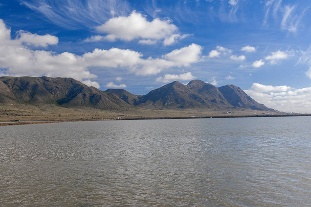 Sierra de Cabo de Gata, desde las salinas del mismo monbre megye - Fotó, kép