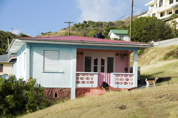 typický karibském stylu domu - Fotografie, Obrázek