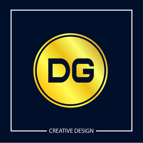 Lettera iniziale DG Logo Template Design Vector Illustration
 - Vettoriali, immagini