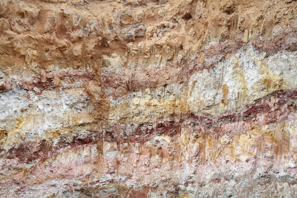 Underground layers of the earth. Beautiful background. - Photo, Image