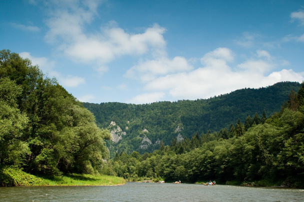 Rafting sur la rivière Dunajec, Pologne
. - Photo, image
