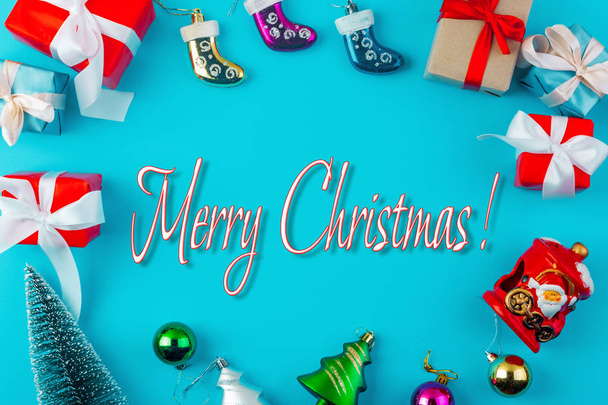 Merry Christmas greeting card - Photo, Image