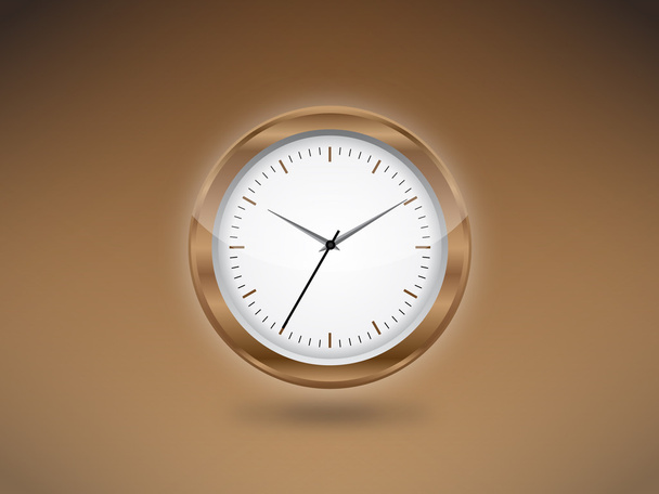 коричневий годинник вектор фону
 - Вектор, зображення