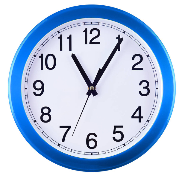 Wall clock isolated on white background. - 写真・画像