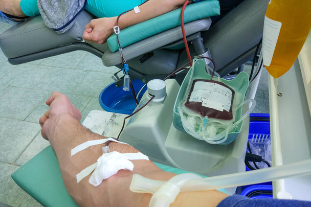 Eller insanların kan bağışladı - Fotoğraf, Görsel
