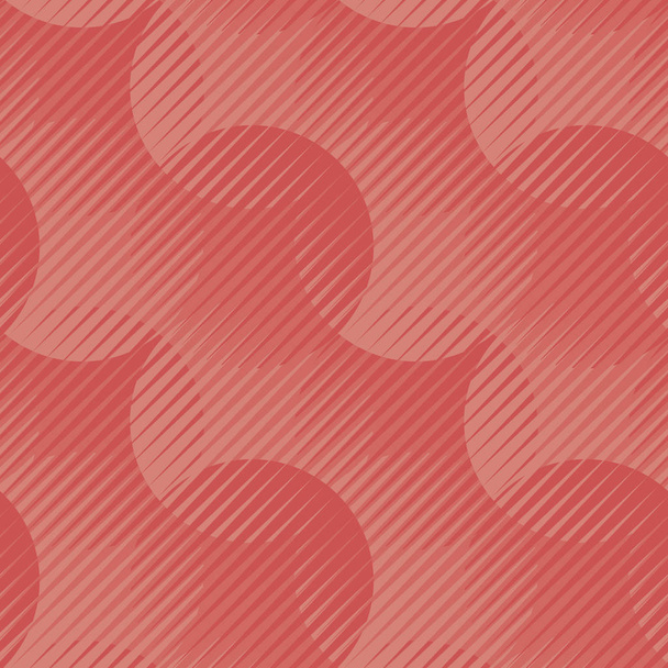 Motif géométrique sans couture nuances de couleur corail
 - Vecteur, image