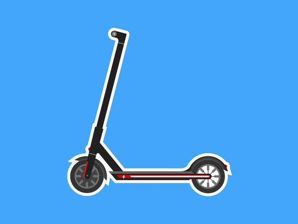 Електричний скутер іконка Векторні ілюстрації
 - Вектор, зображення