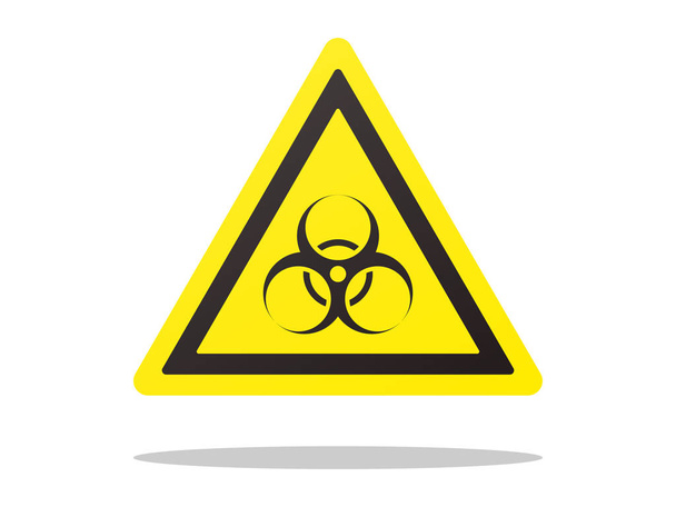 Giftige dood gevaar aandacht waarschuwingsbord Vector - Vector, afbeelding