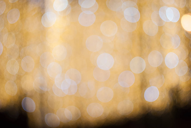 Christmas, New Year, holiday blurred background, bokeh, full colors - 写真・画像