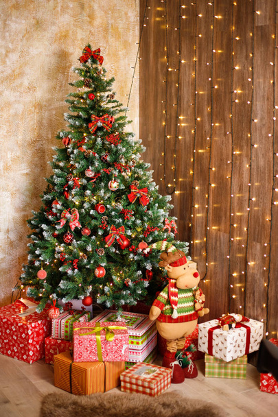 Christmas tree lights - Foto, Bild