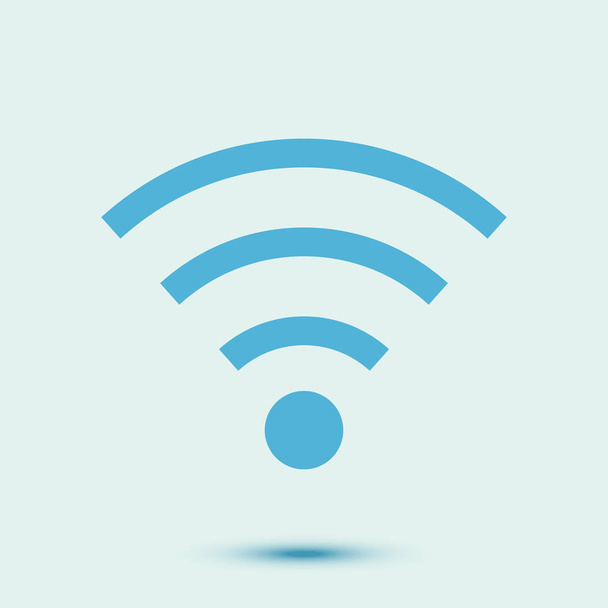 Wifi Symbol. Vector wireless network icon  - Vector, Image