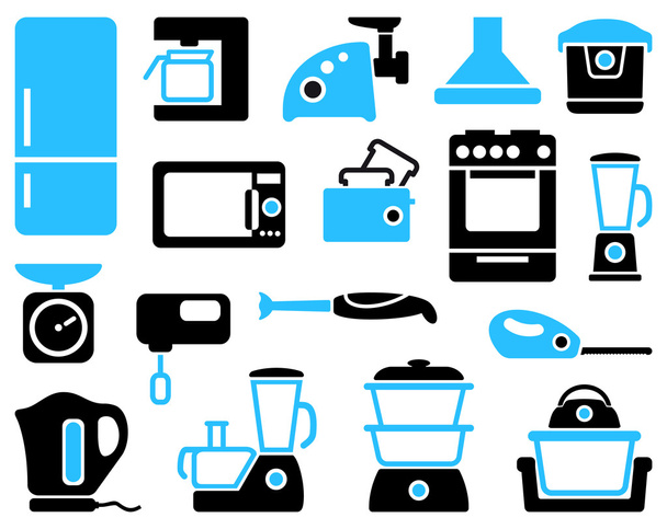 Kitchen home appliances - Vector, Image