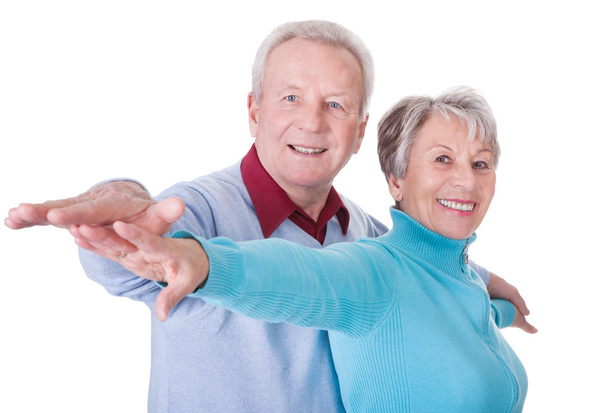 Portrait Of Happy Senior Couple - Φωτογραφία, εικόνα