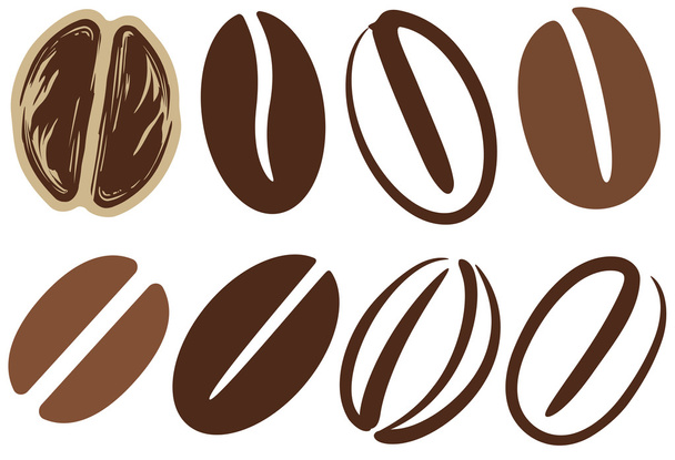 coffee beans - Vector, Image