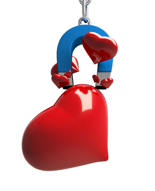μαγνήτης καρδιά - Φωτογραφία, εικόνα