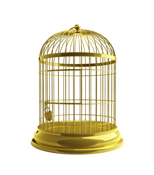Golden cage - Photo, Image