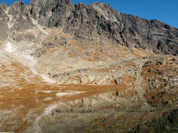  Valley of Five Spis Lakes. Hautes montagnes Tatra, Slovaquie
. - Photo, image