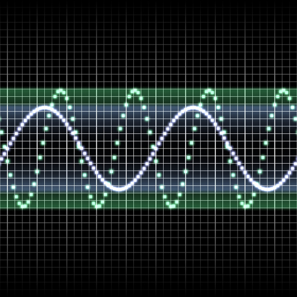 Зелений soundwave
 - Фото, зображення