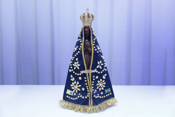 Posąg Matki Bożej z Aparecidy, Matki Bożej w religii katolickiej, patronki Brazylii - Zdjęcie, obraz