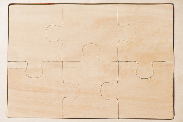 wooden puzzles - Foto, Imagem