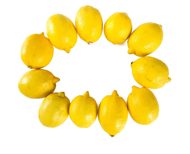 lemons isolated on white - Foto, imagen