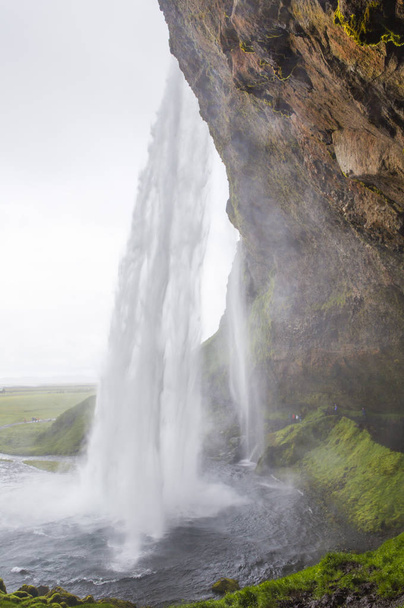 Iceland, Europe, Seljalandsfoss Waterfall - Photo, image